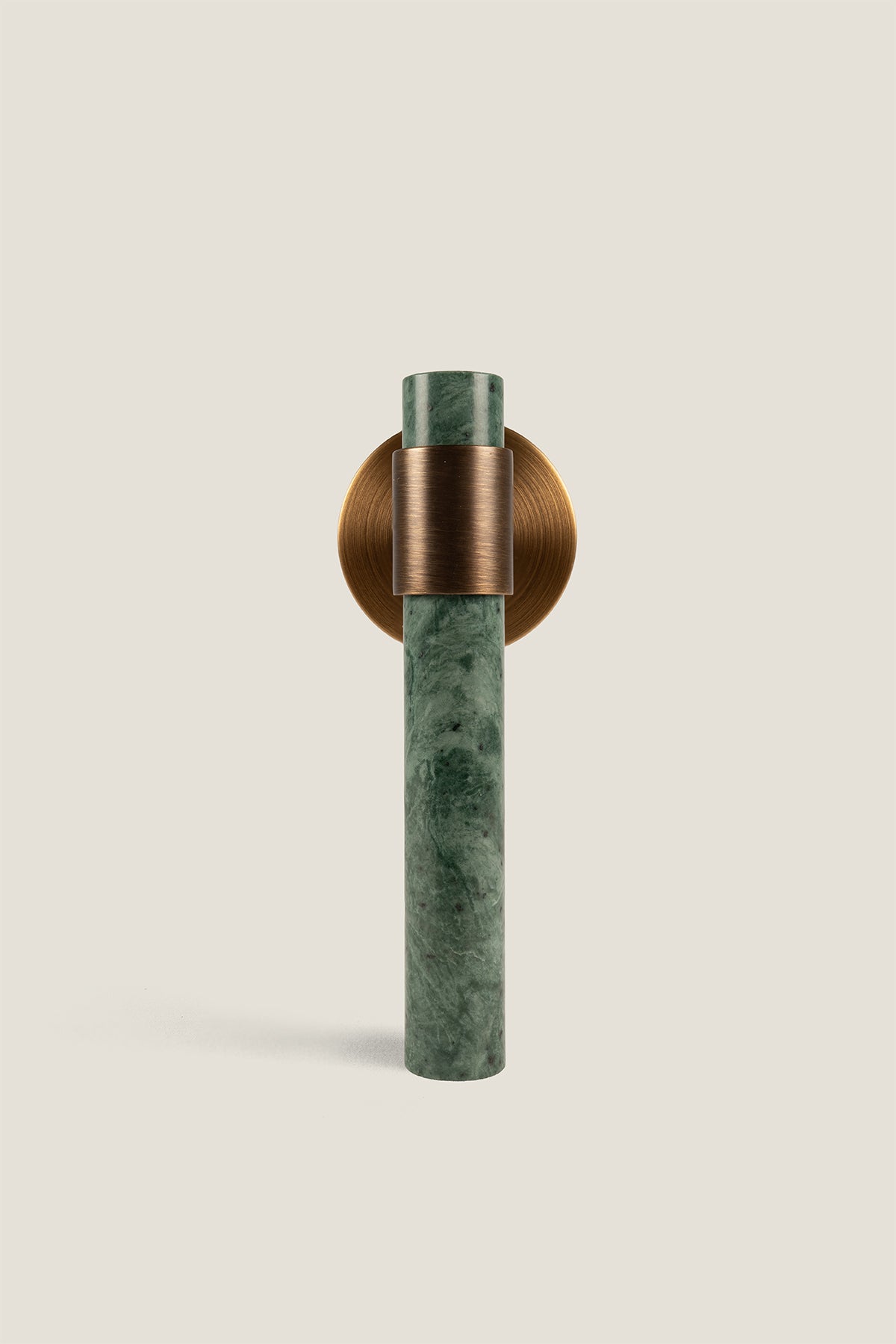 Solid Brass & Stone Door Lever – Pietra Collection