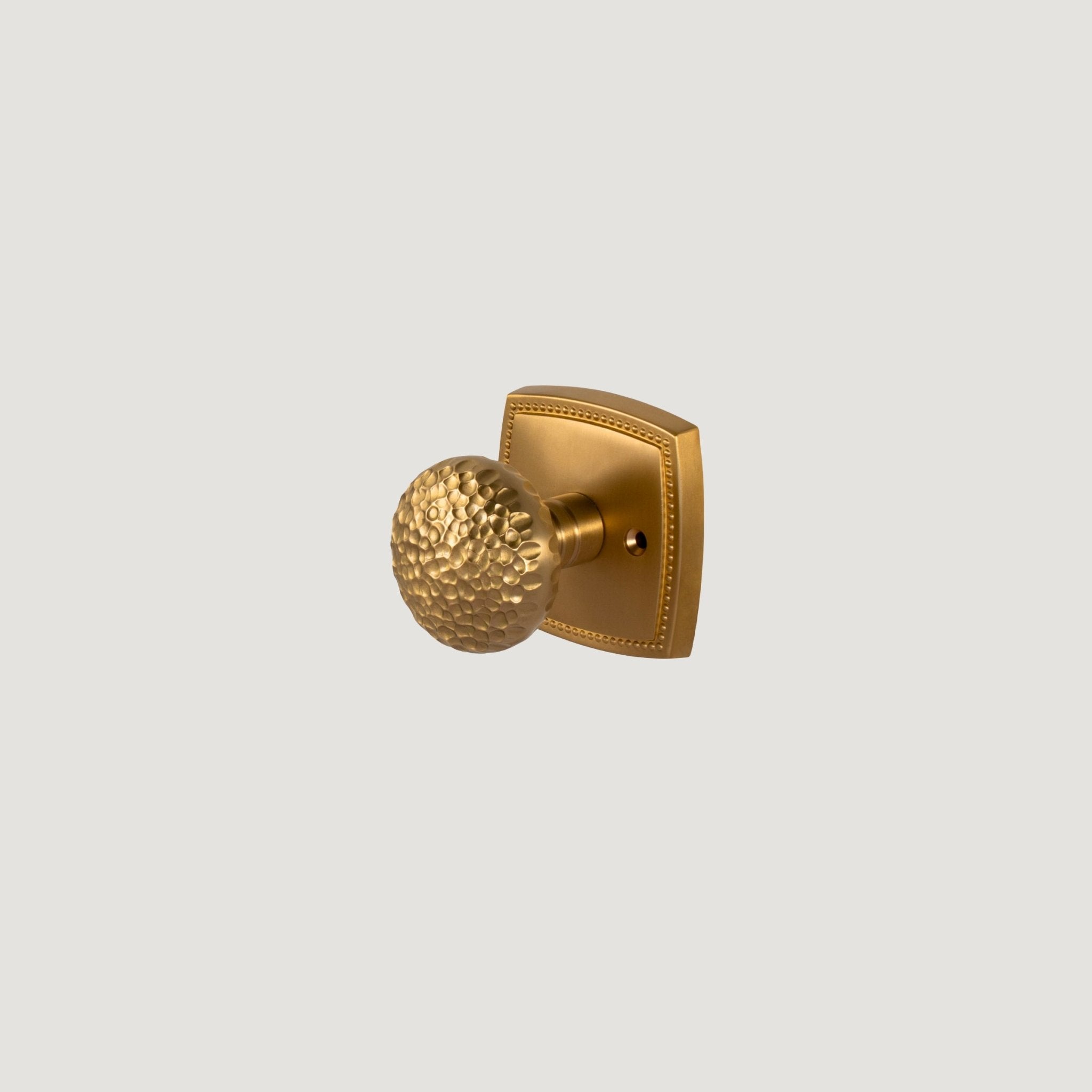 Solid Brass Door Knob – Brass – Pomello Imperiale - Bergamo Design