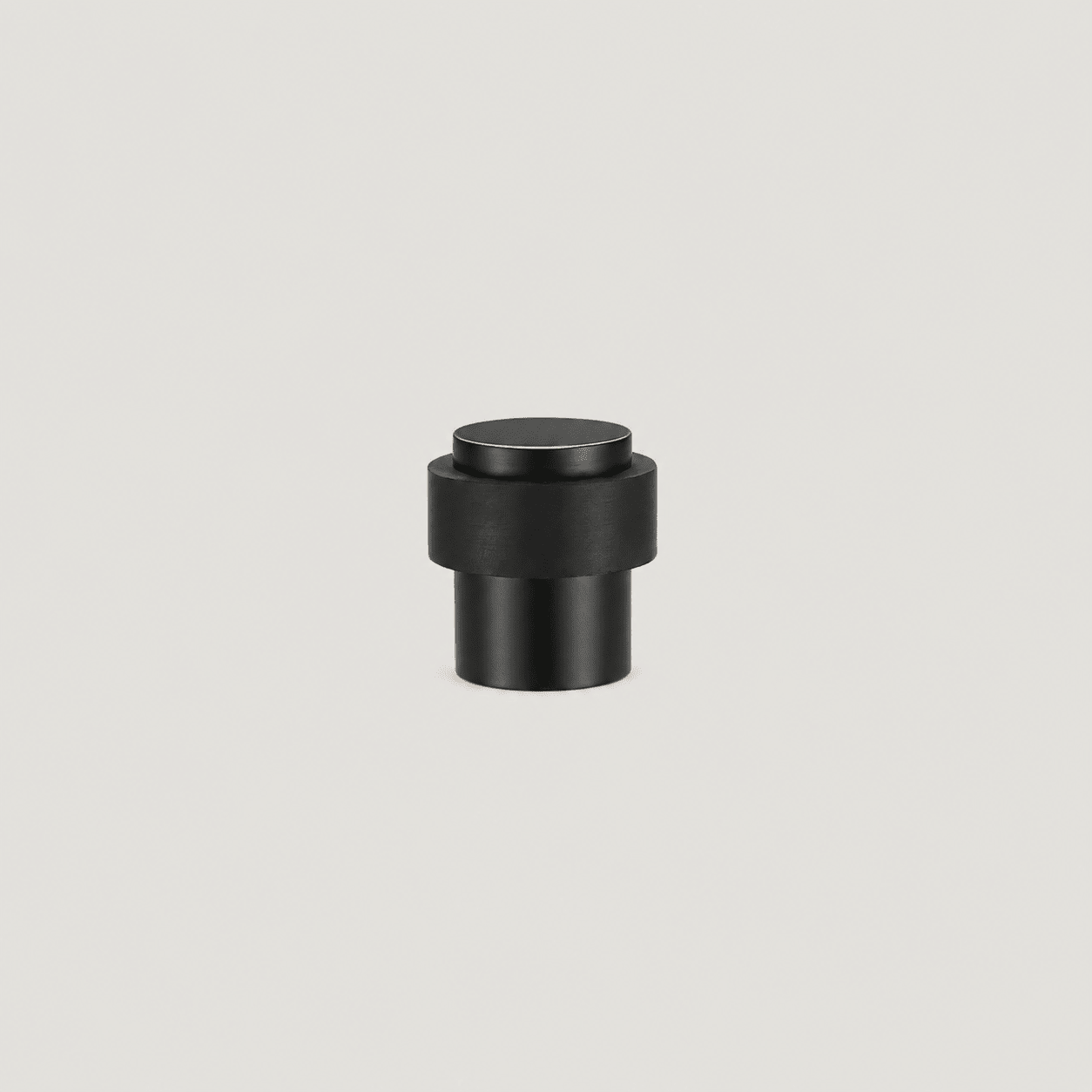 Solid Brass Doorstop – Black Brass – Portino Collection - Bergamo Design