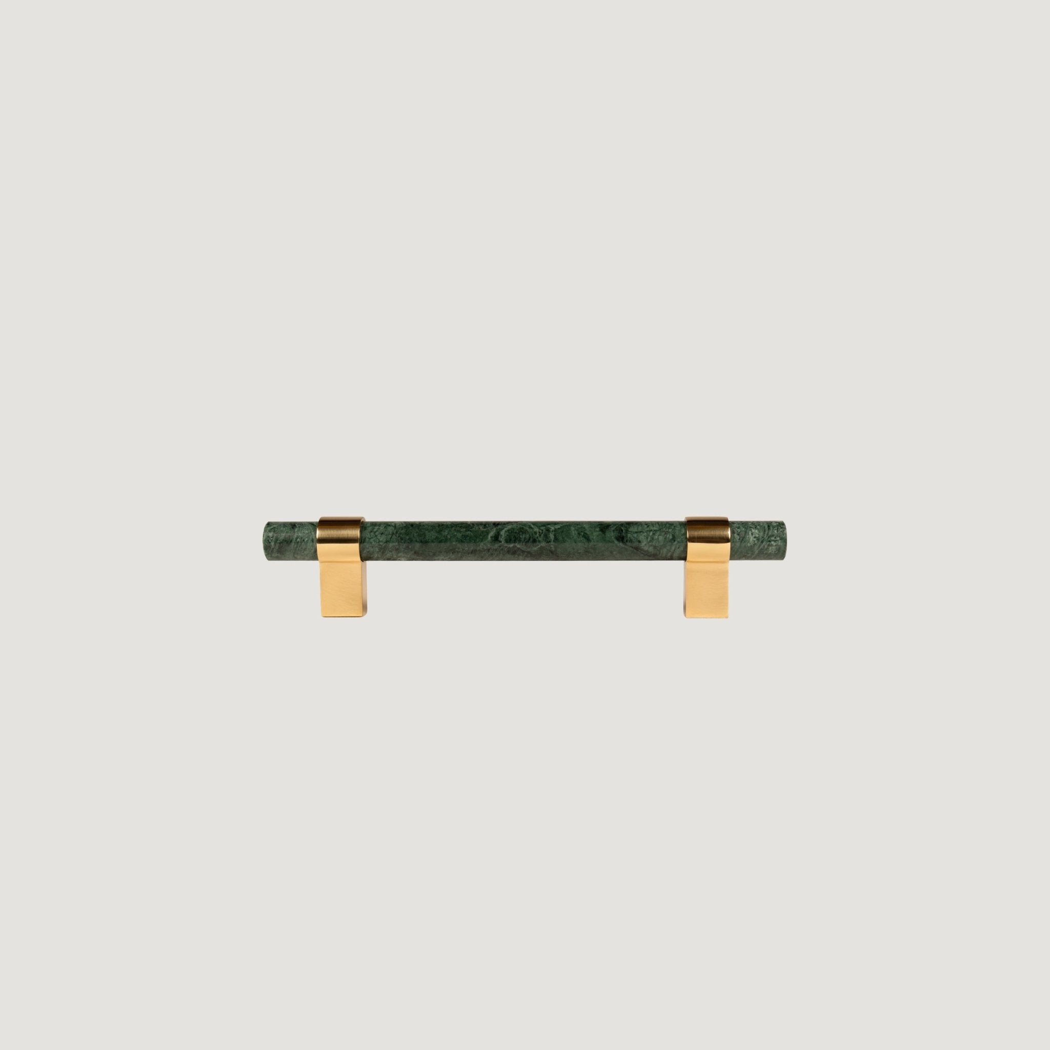 Solid Brass & Stone Cabinet Handle – Pietra Collection - Bergamo Design