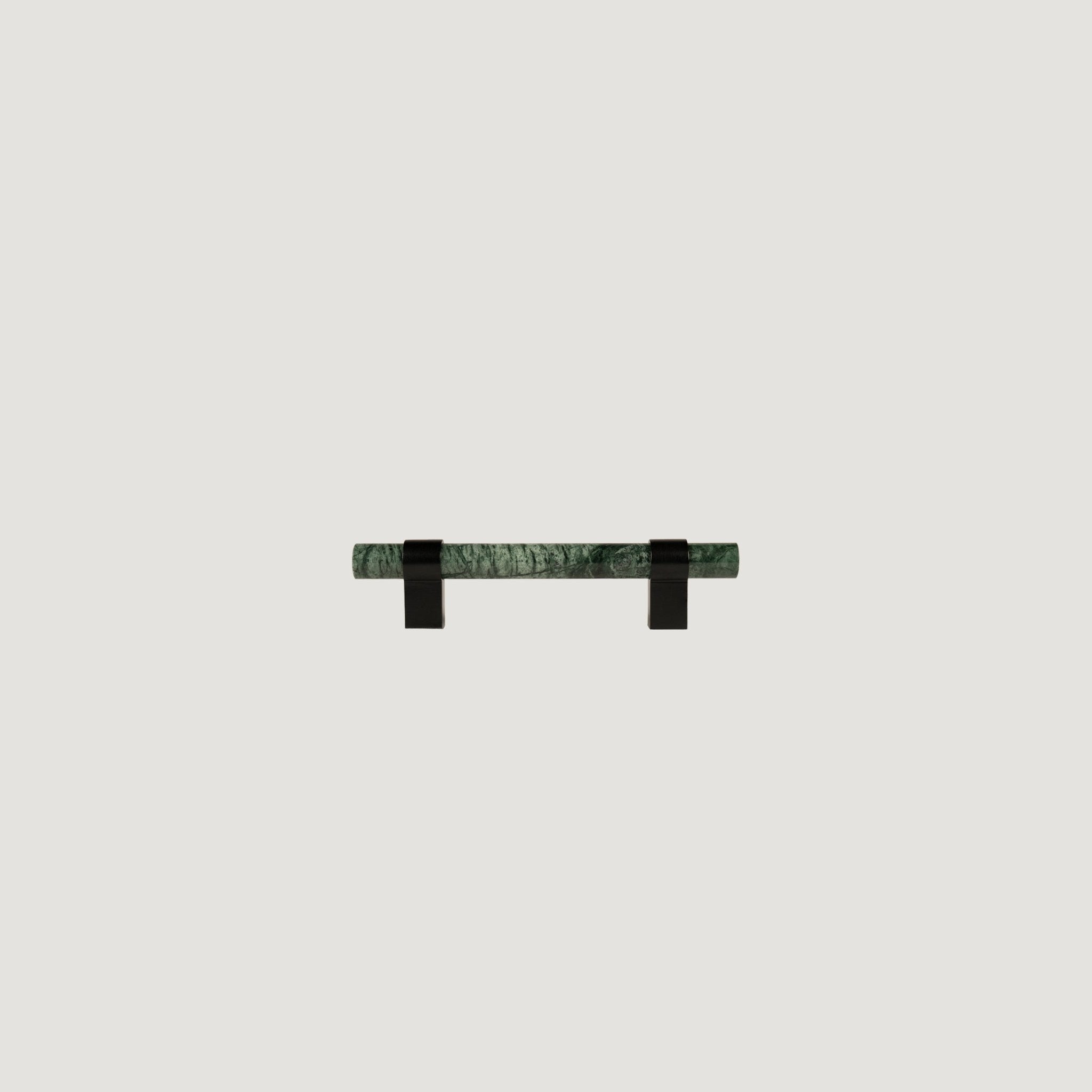 Solid Brass & Stone Cabinet Handle – Pietra Collection - Bergamo Design