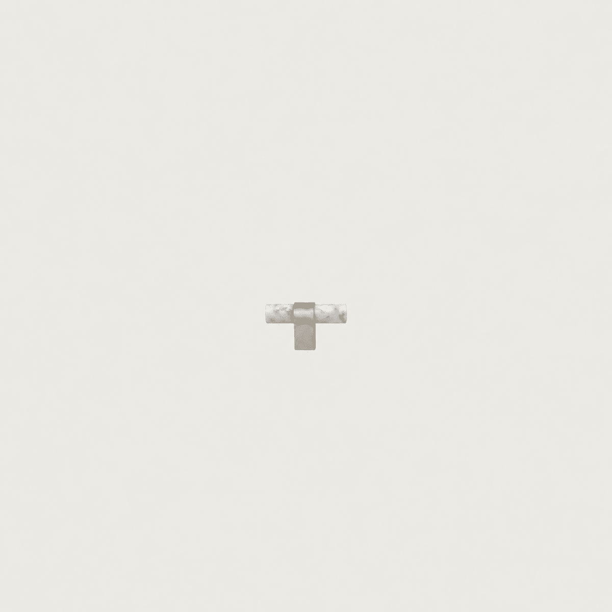Solid Brass & White Marble Cabinet Handle – Nickel – Pietra Collection - Bergamo Design