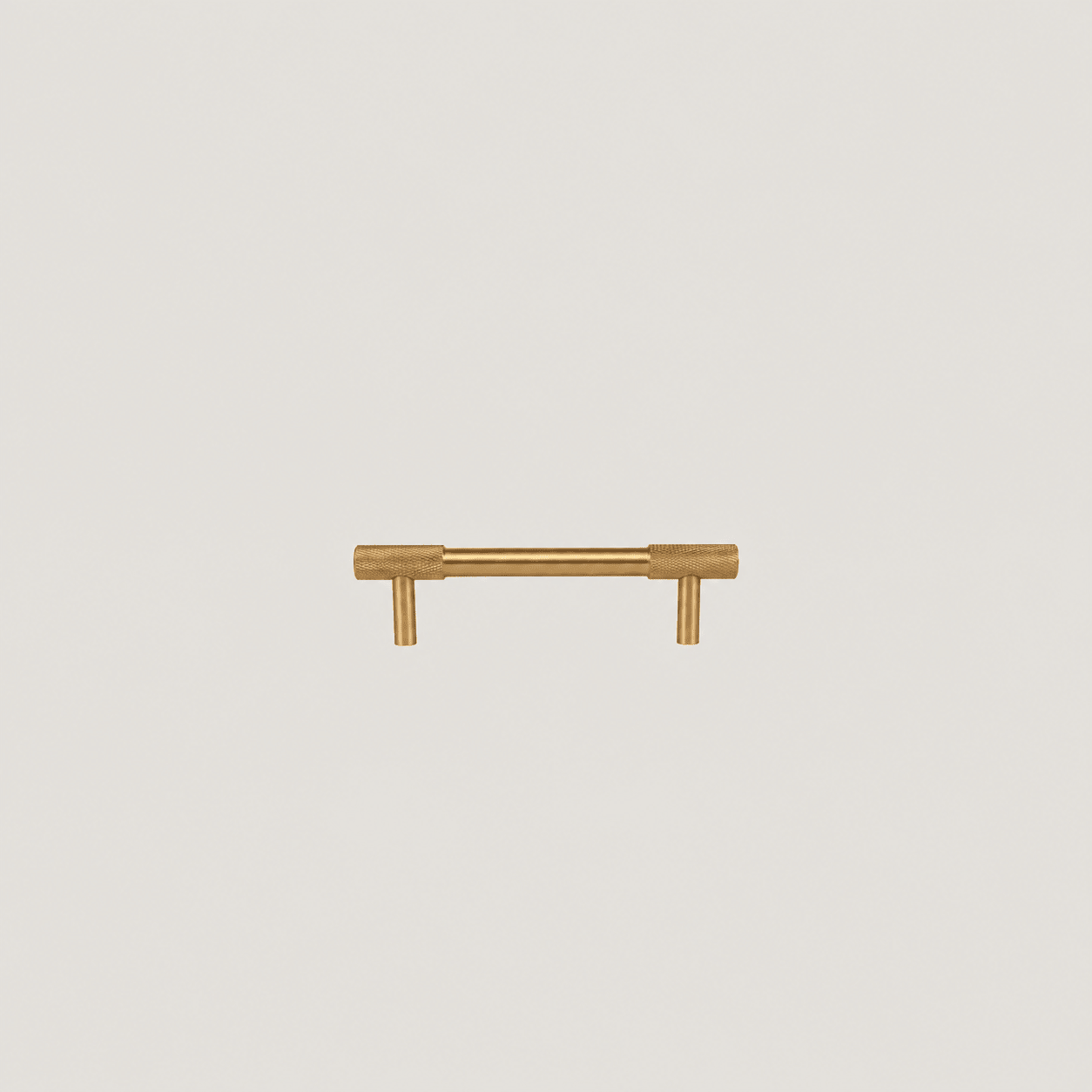 Solid Brushed Brass Cabinet Handle – Trama Collection - Bergamo Design