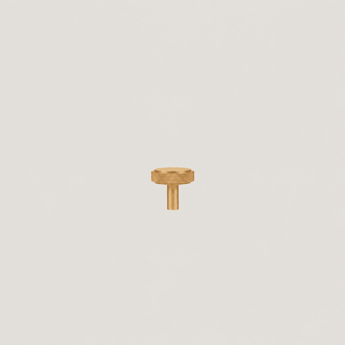 Solid Brushed Brass Cabinet Handle – Trama Collection - Bergamo Design