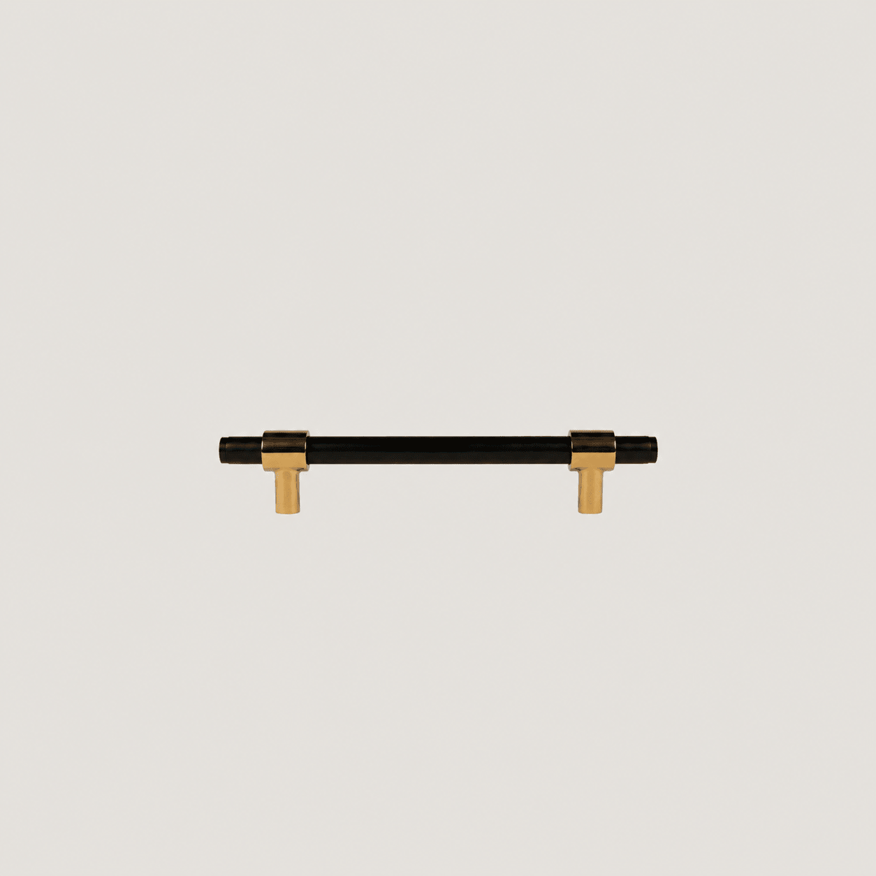 Solid Polished Brass Cabinet Handle – Duale Collection - Bergamo Design