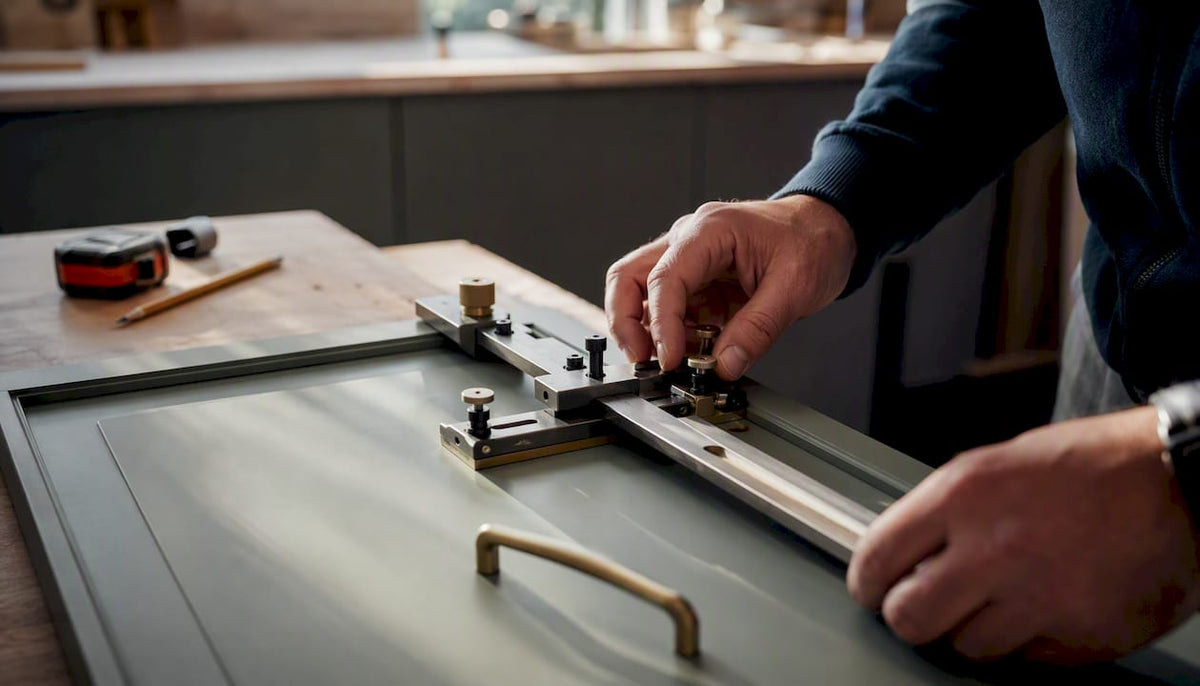 Cabinet hardware placement: a practical guide for homeowners - Bergamo Design