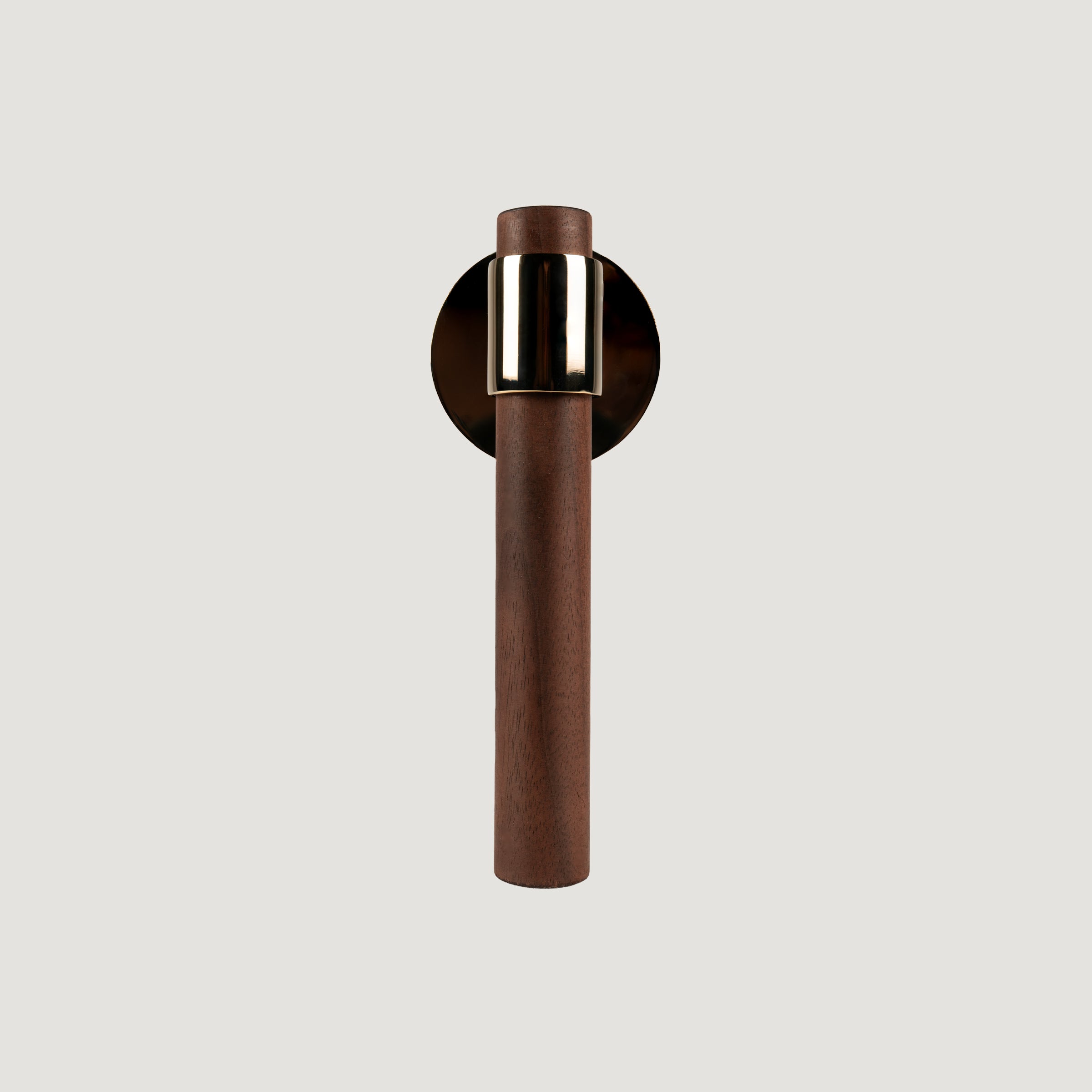 Solid Brass & Wood Door Lever – Legno Collection