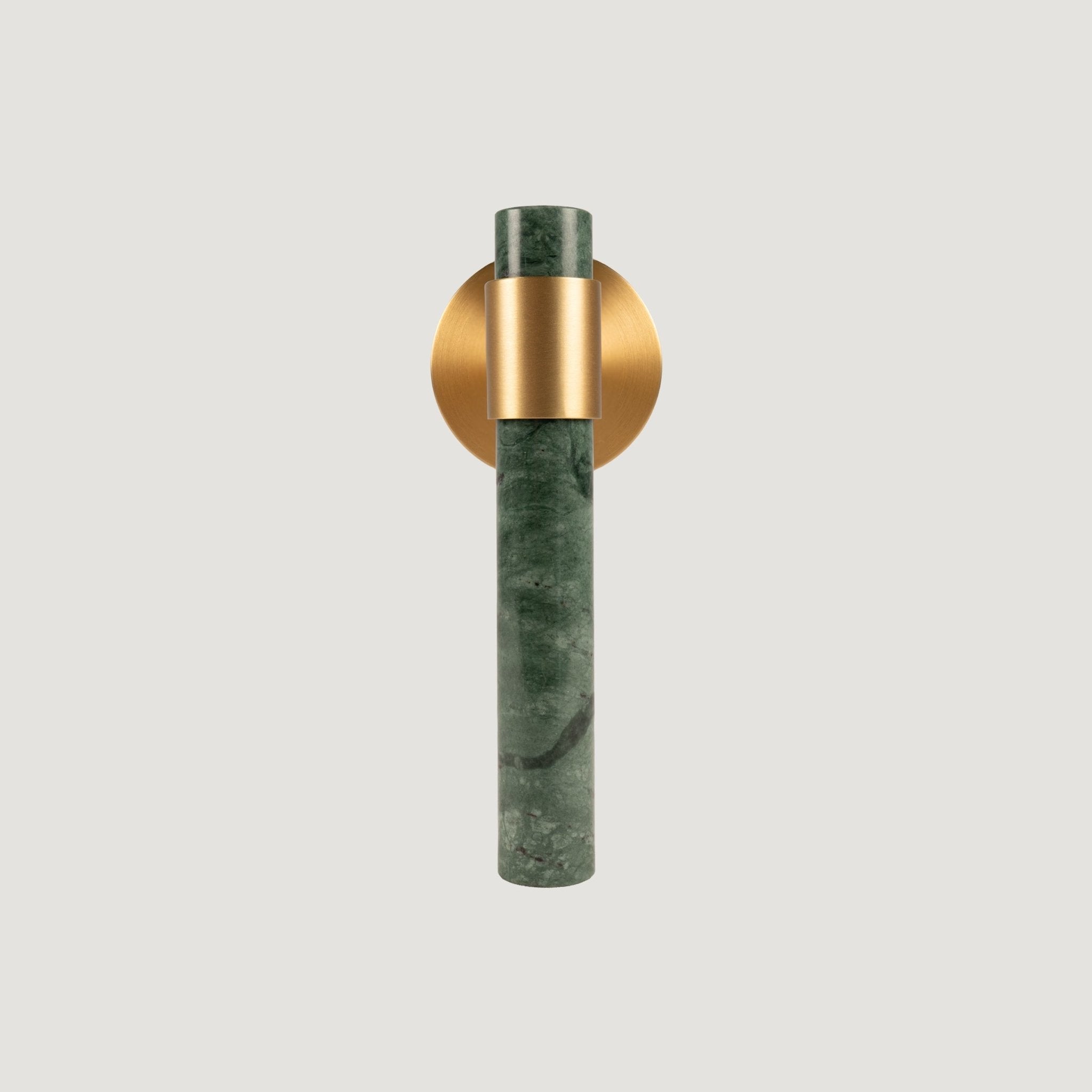 Aurora Solid Brass & Stone Door Lever – Pietra Collection - Bergamo Design