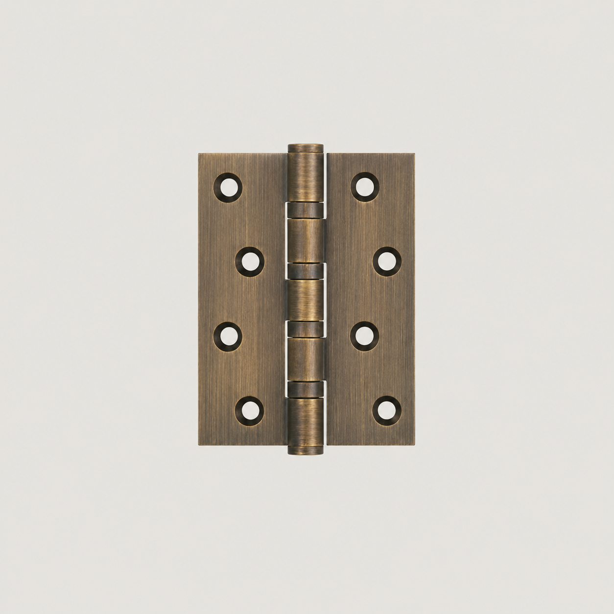 Solid Brass Door Hinge – Antique Brass - Bergamo Design