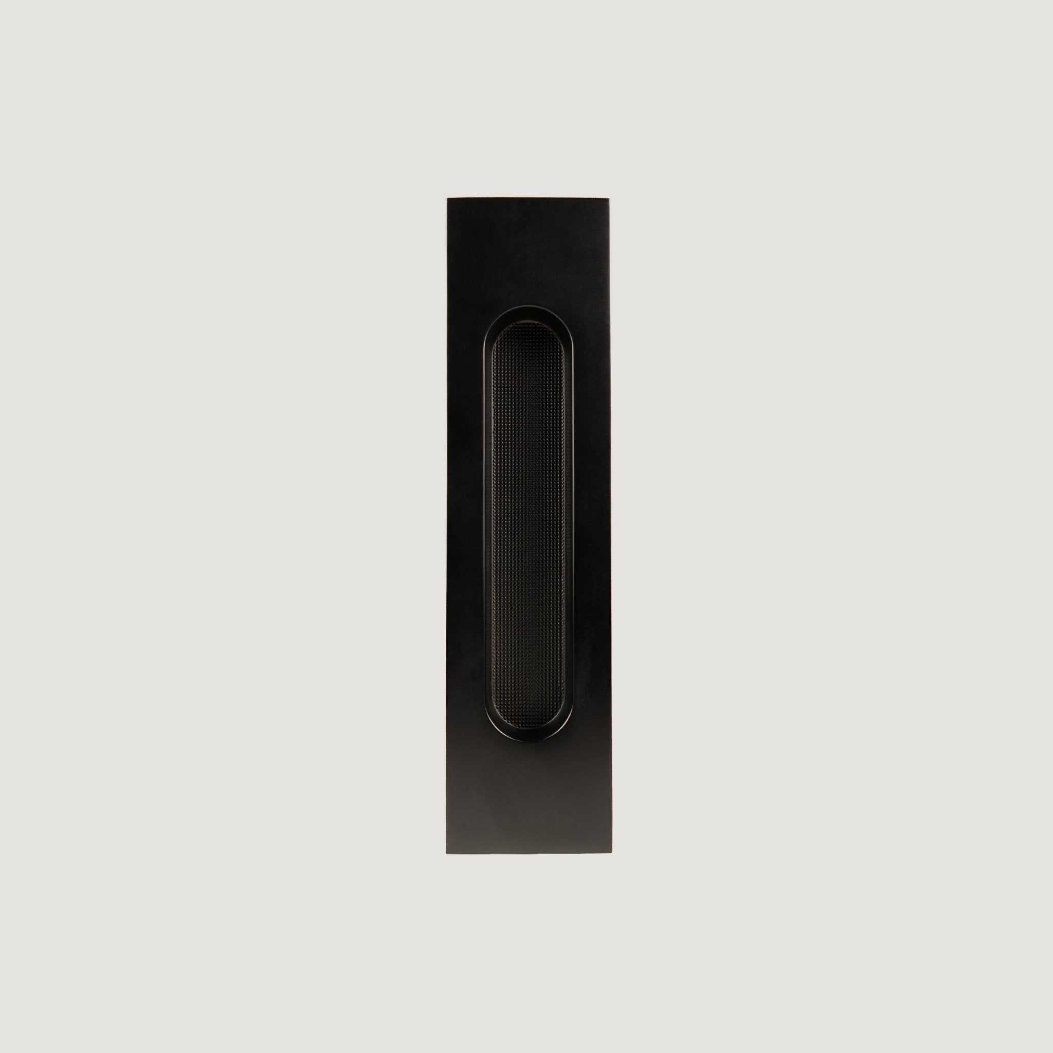 Solid Brass Cavity Pull - Absolute Onyx - Cavity Collection - Bergamo Design