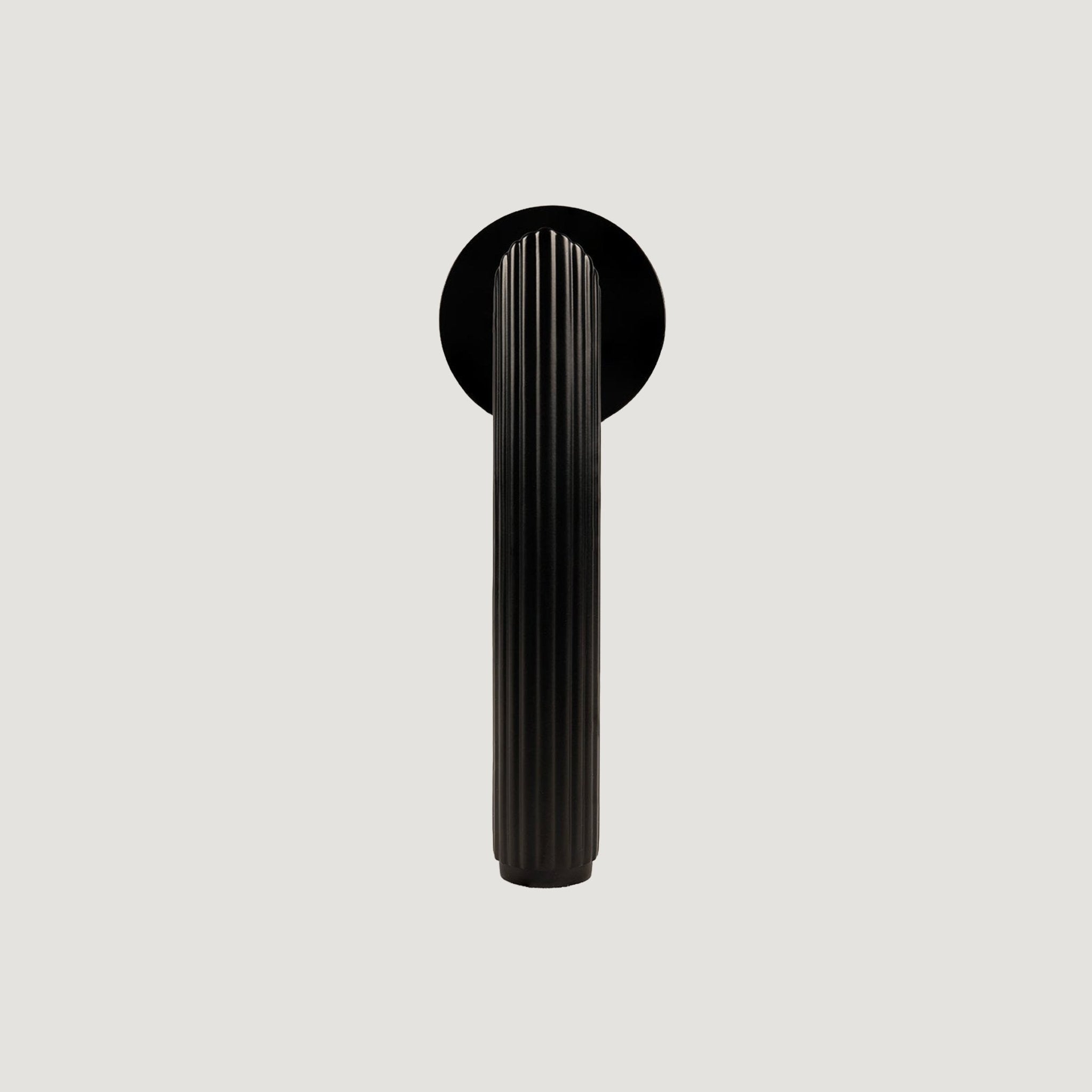 Solid Brass Door Lever – Absolue Onyx – Ornato Collection - Bergamo Design