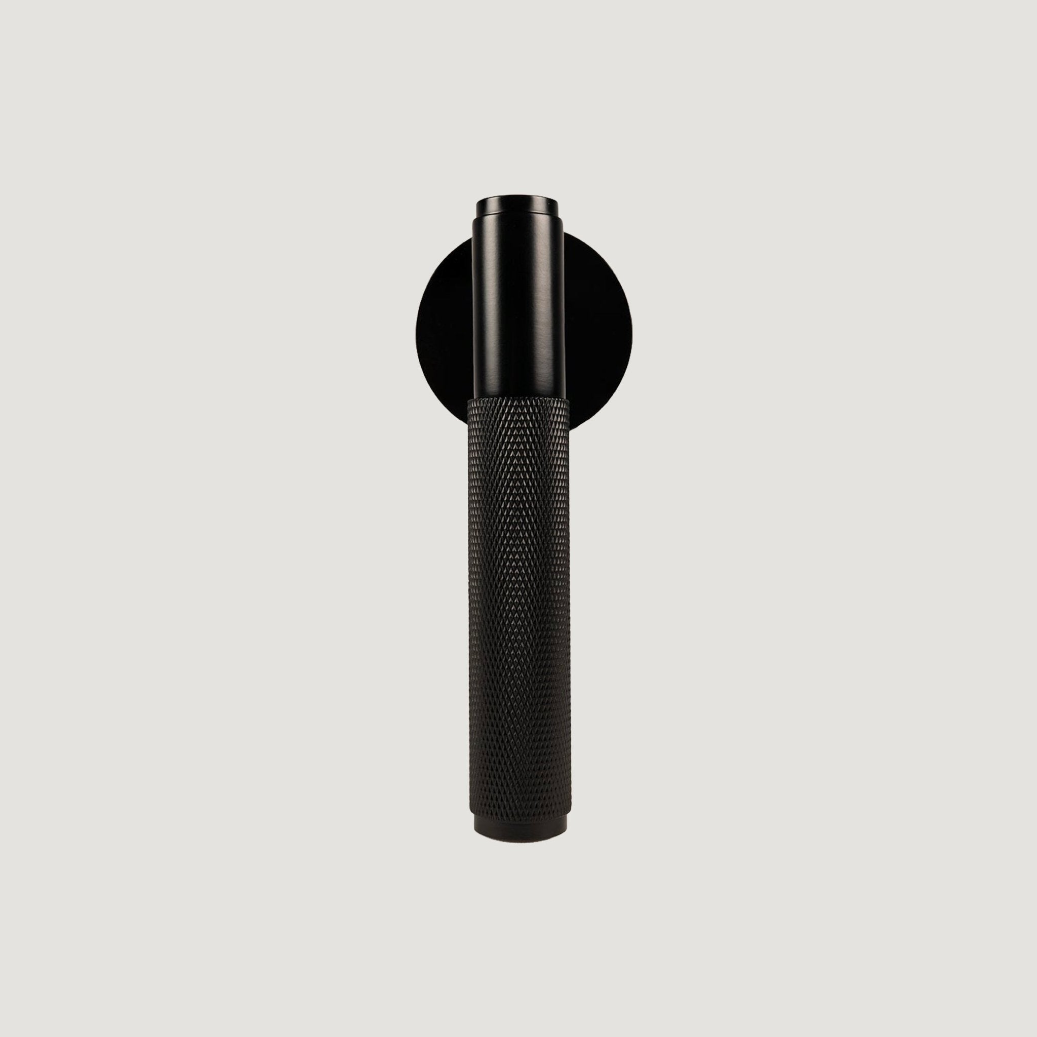 Solid Brass Door Lever – Absolue Onyx – Trama Collection - Bergamo Design