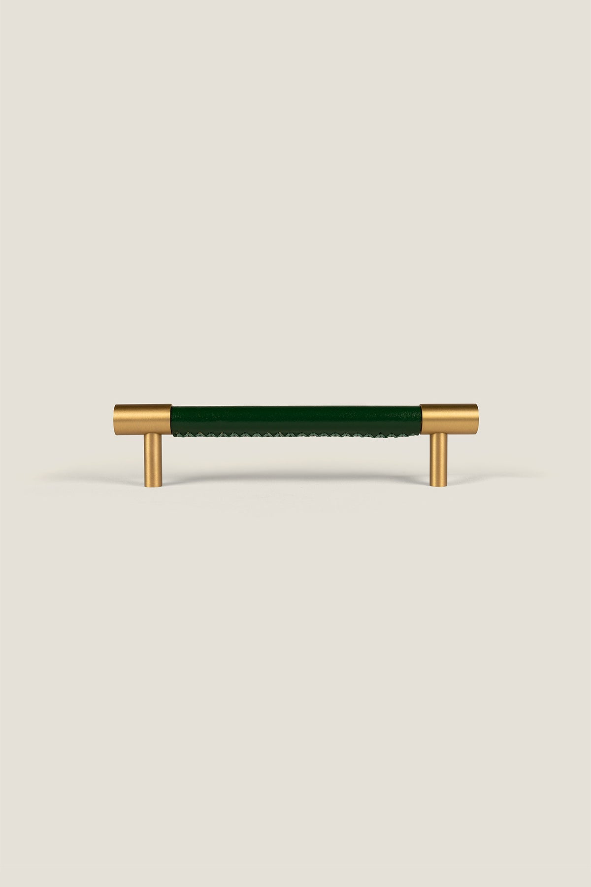 Solid Brass & Leather Cabinet Handle – Cavallo Collection - Bergamo Design