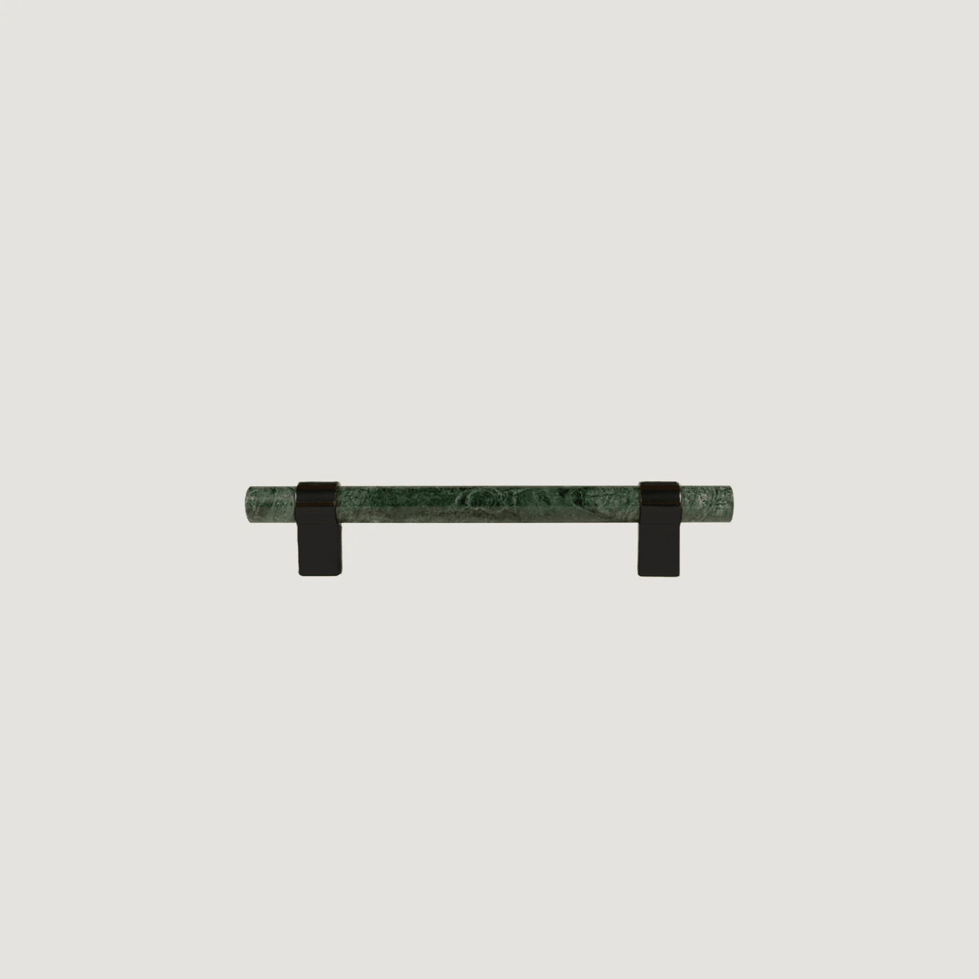 Solid Brass & Marble Cabinet Handle – Black – Pietra Collection - Bergamo Design