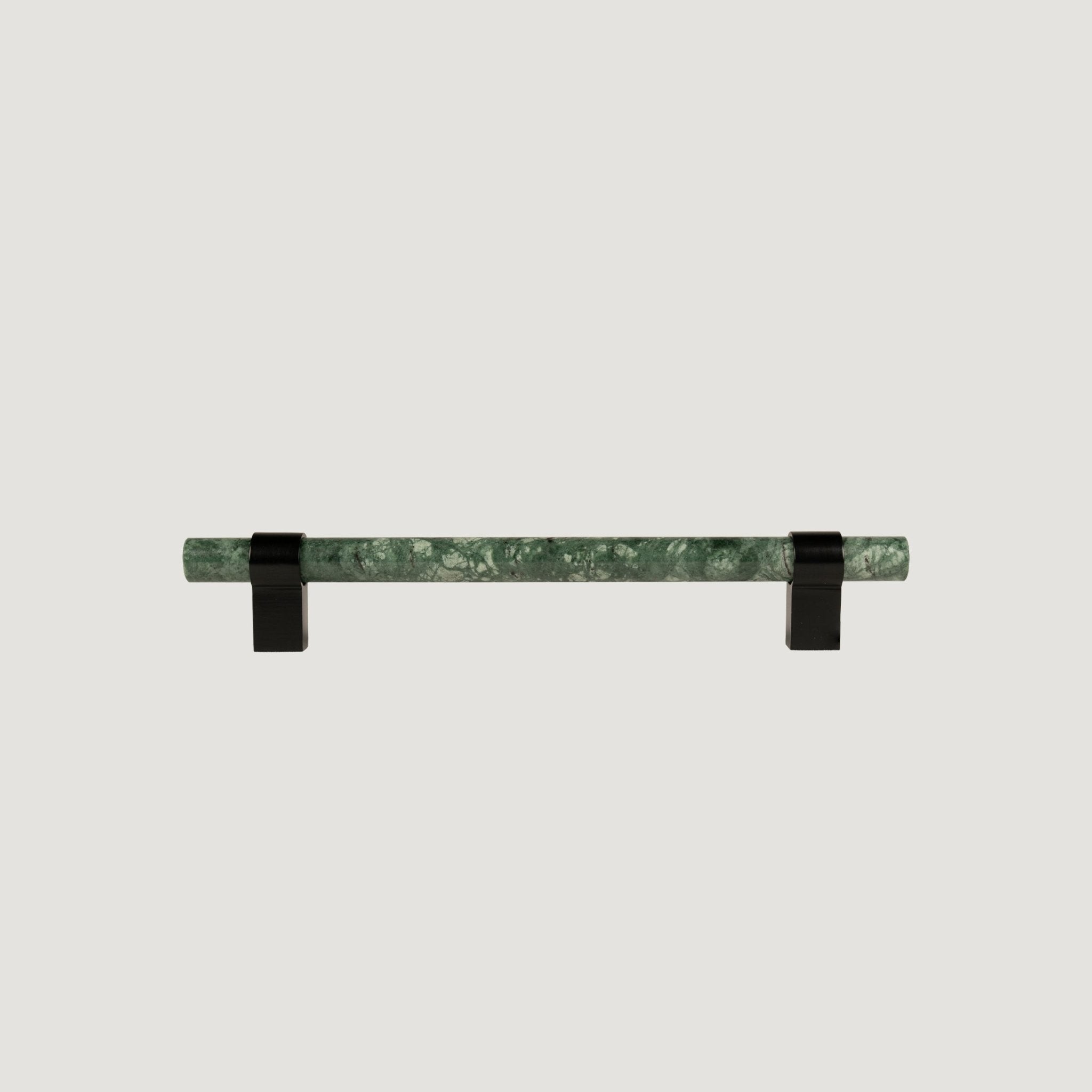Solid Brass & Stone Cabinet Handle – Pietra Collection - Bergamo Design