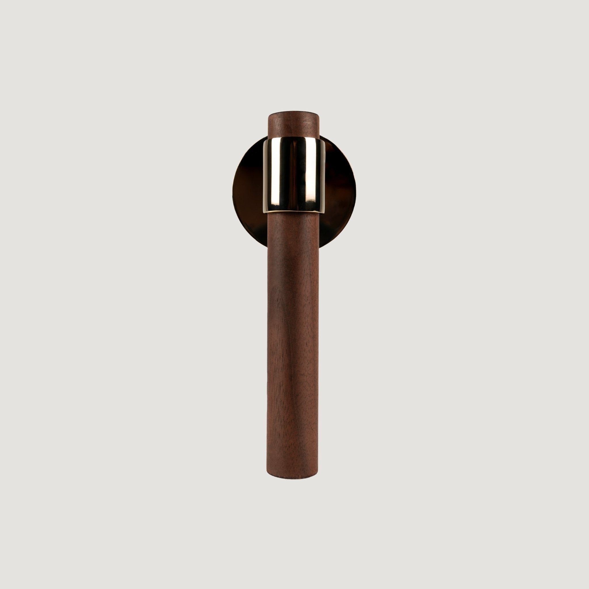 Solid Brass & Wood Door Lever – Legno Collection - Bergamo Design