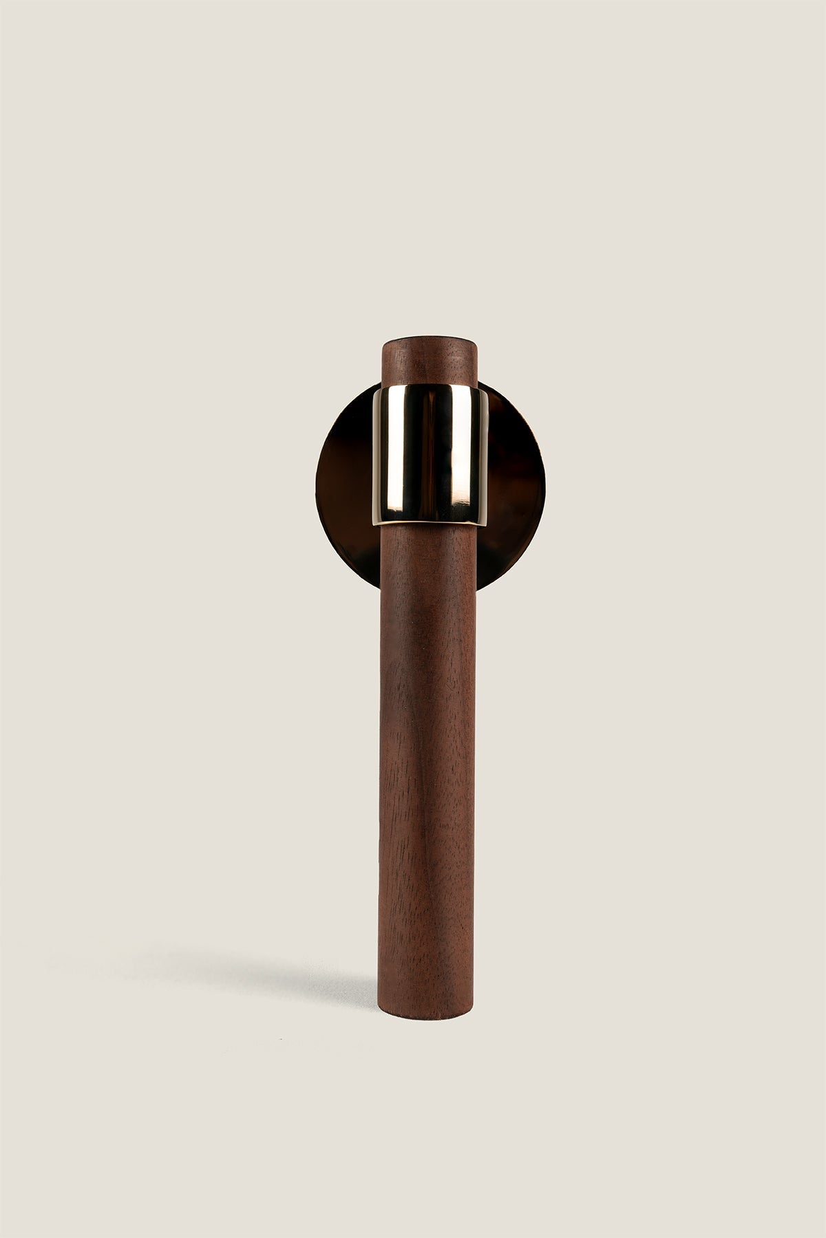 Solid Brass & Wood Door Lever – Legno Collection - Bergamo Design