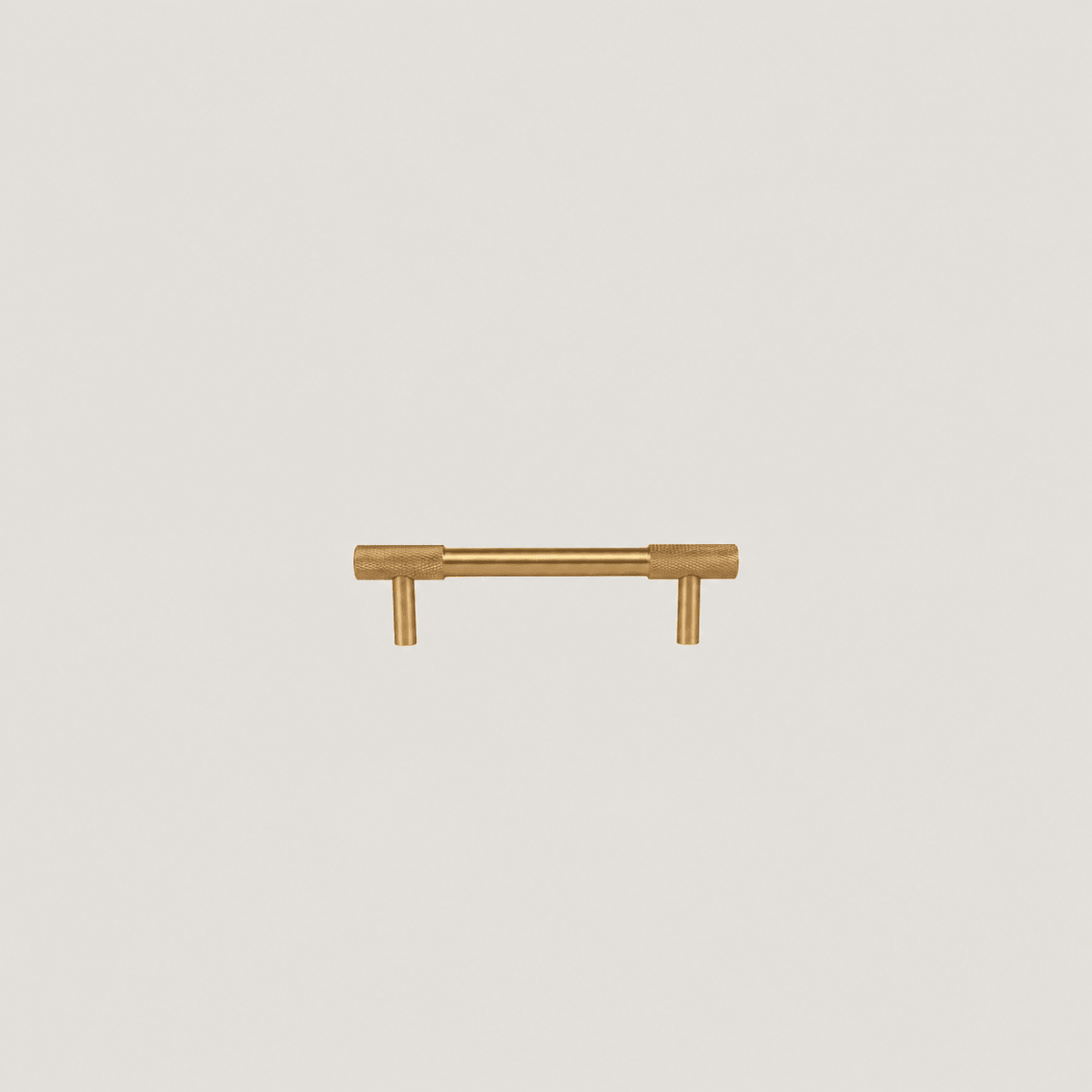 Solid Brushed Brass Cabinet Handle – Trama Collection - Bergamo Design