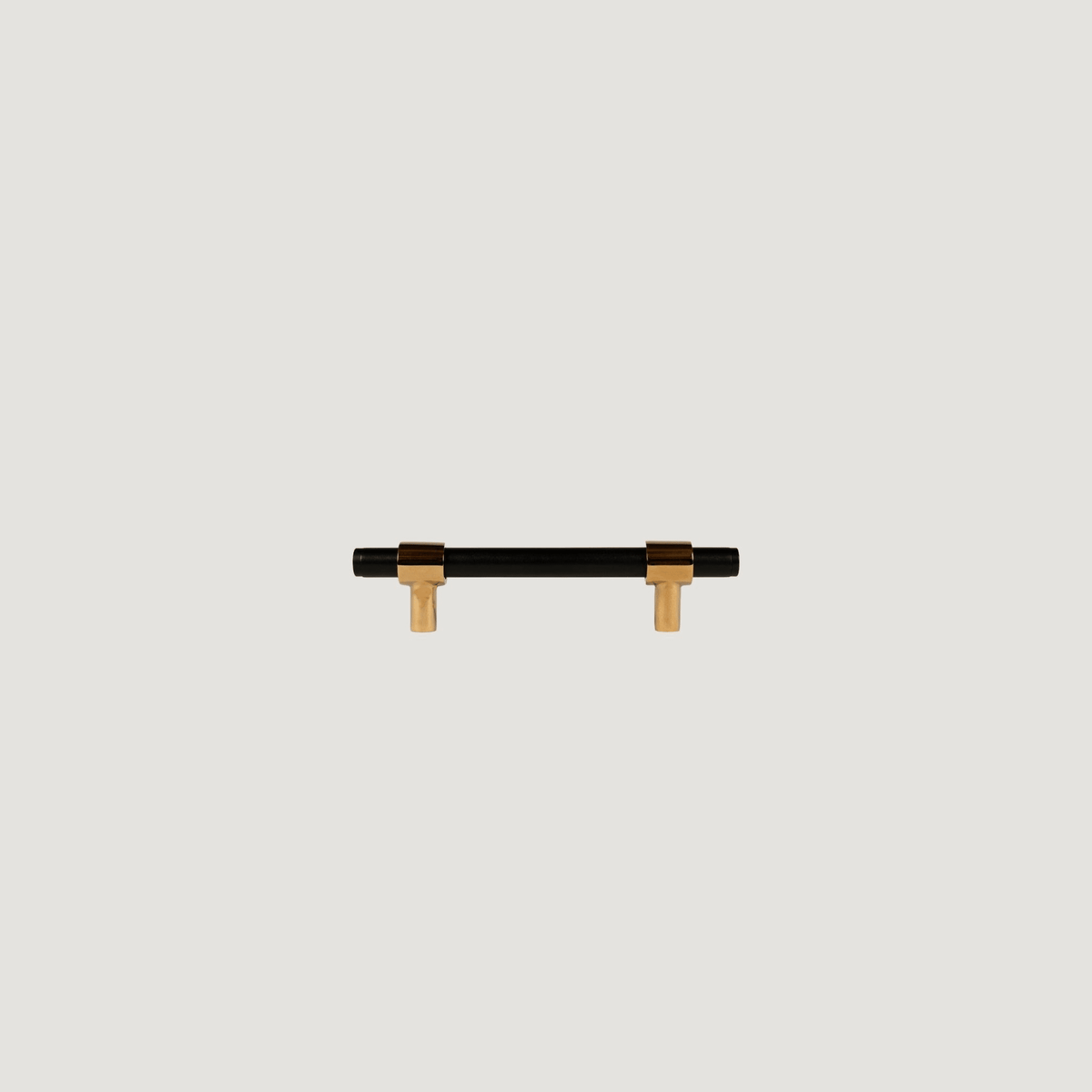 Solid Polished Brass Cabinet Handle – Duale Collection - Bergamo Design
